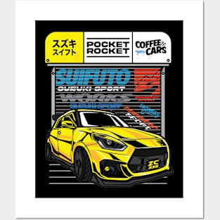 Suzuki Sport ZC33s Posters and Art